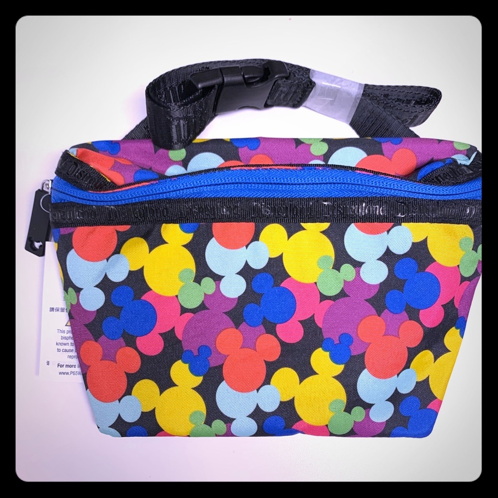 New Disney multi color fanny pack - Picture 1 of 1